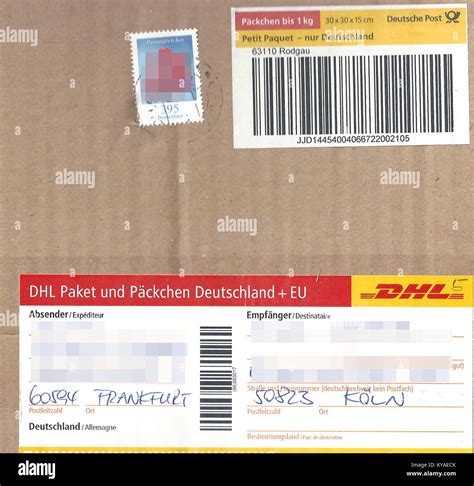 päckchenaufkleber
